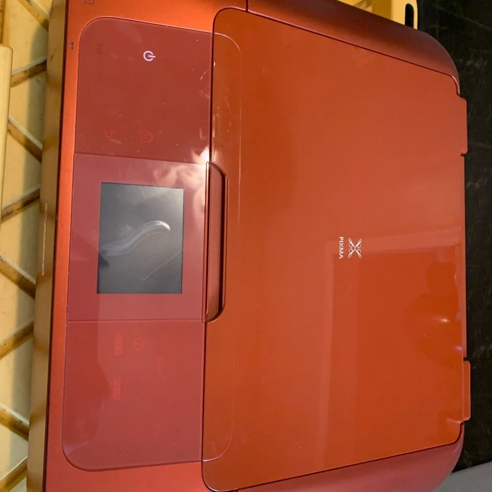 Red Canon MG7520 Printer